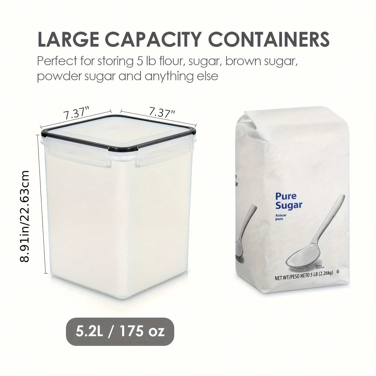 Set da 4 contenitori grandi pe - Food Storage Glass Set recensione e prezzo