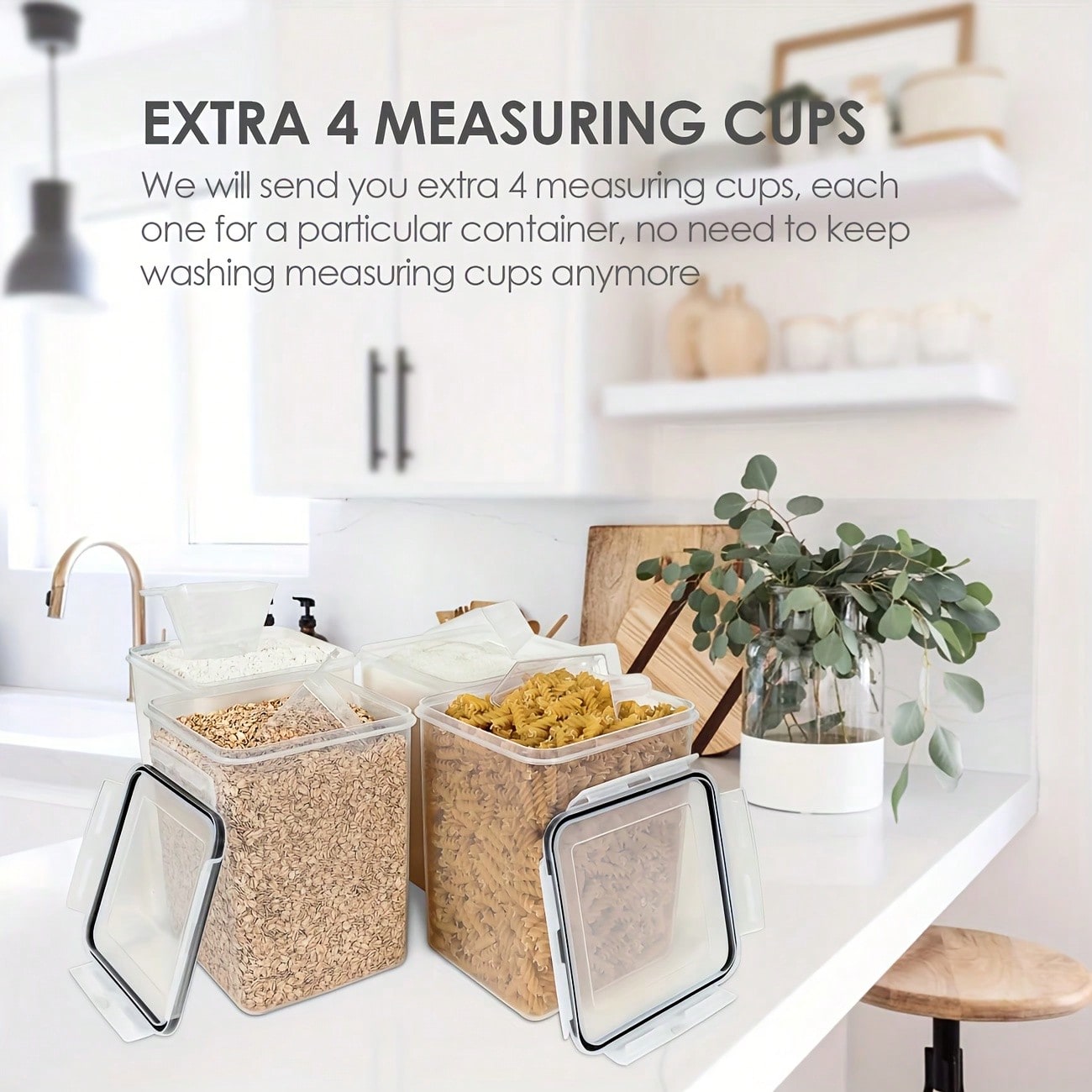 Set da 4 contenitori grandi pe - Food Storage Glass Set recensione e prezzo